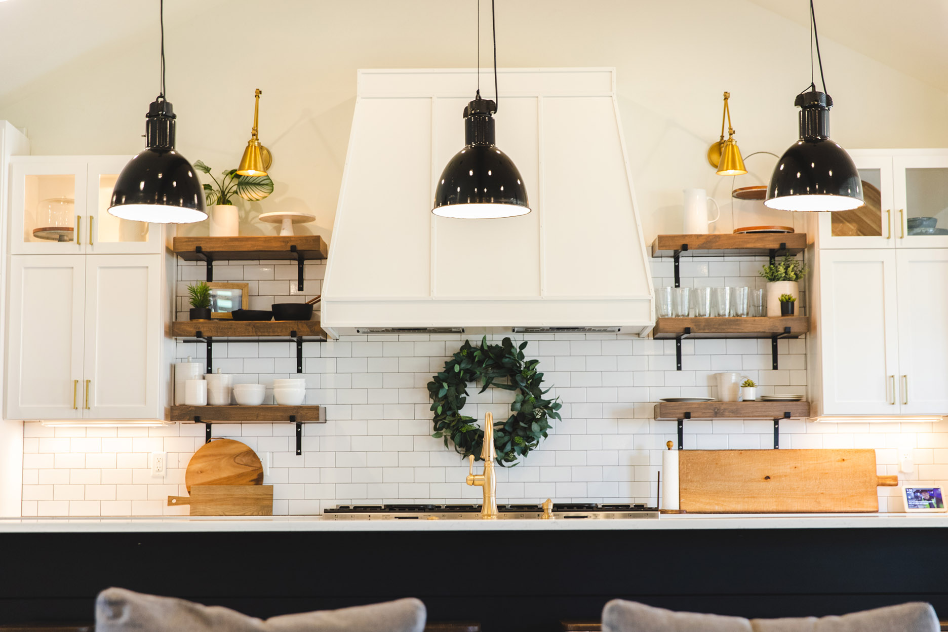 Luxury custom kitchen in new construction in Twin Falls, ID