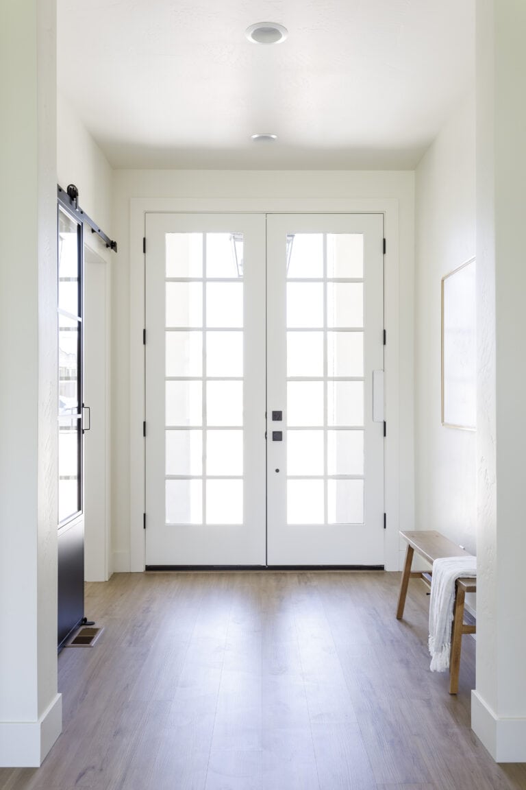 How to Design a Functional Entryway | Real Custom Home Examples by Meg ...