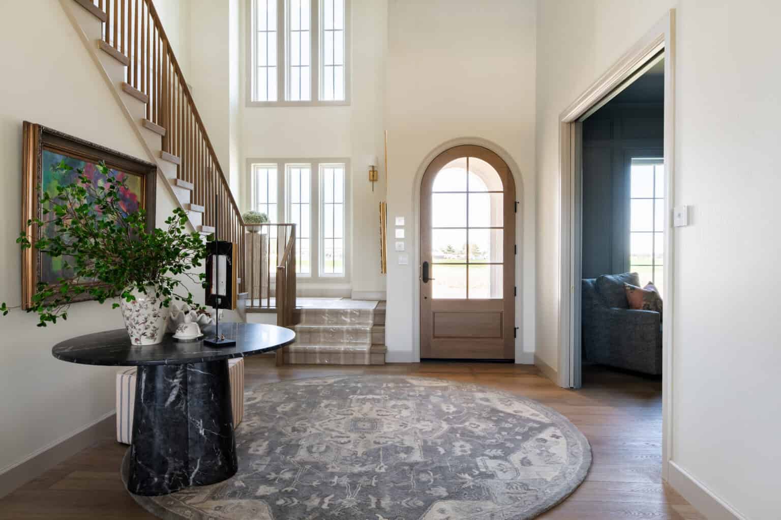How to Design a Functional Entryway | Real Custom Home Examples by Meg ...