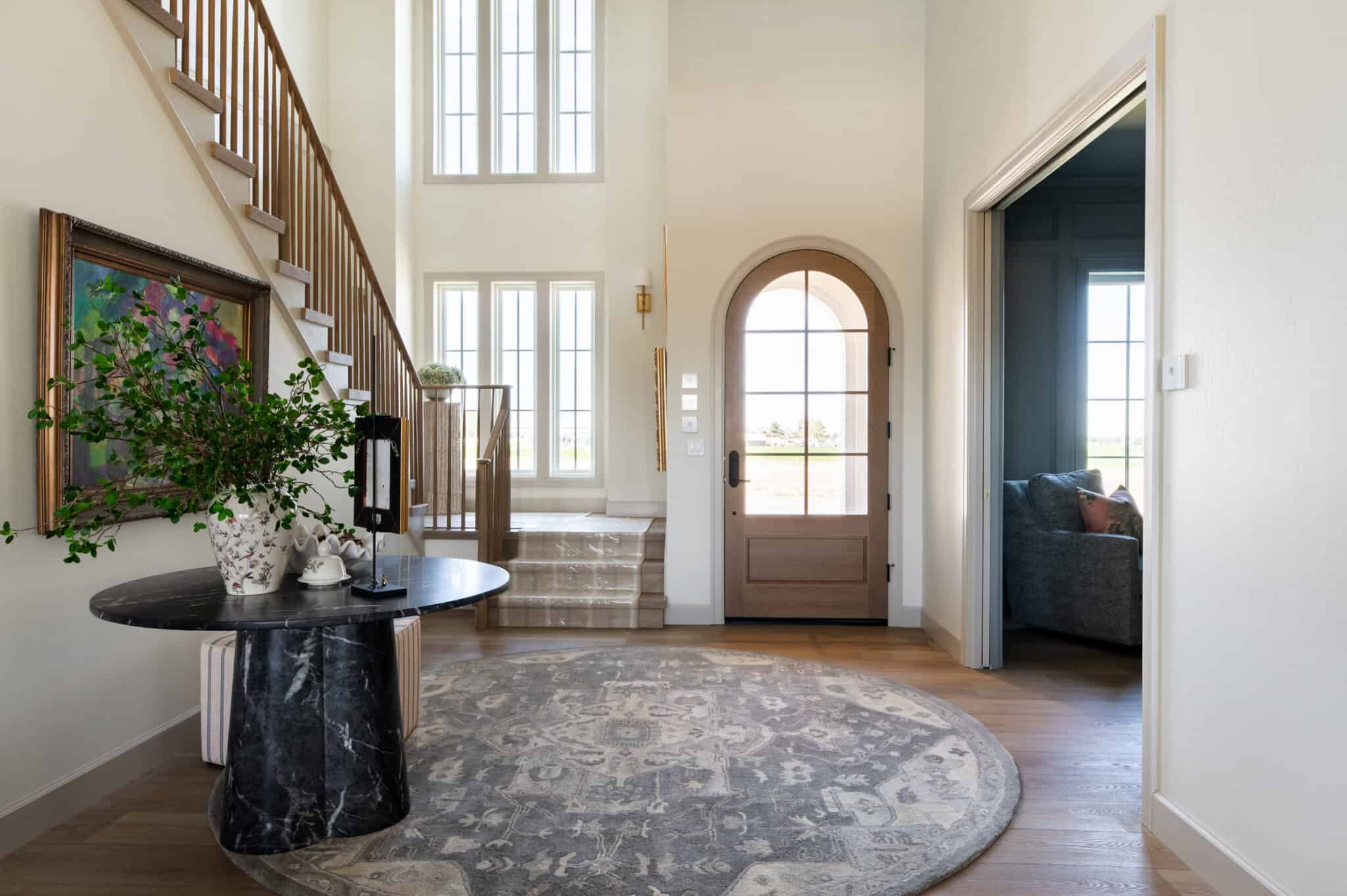 How to Design a Functional Entryway | Real Custom Home Examples by Meg ...
