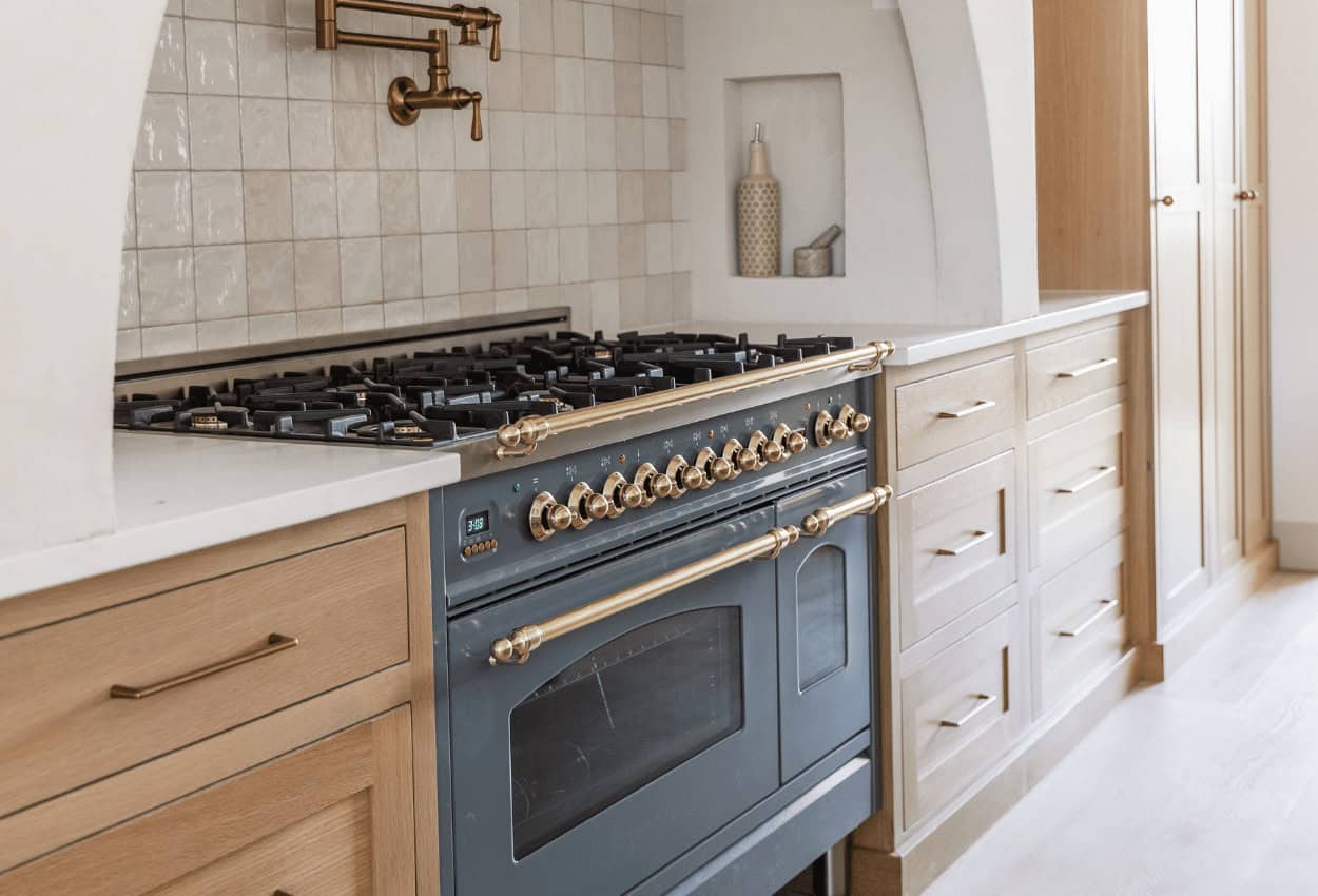 Beautiful custom Kitchen design by Meg & Co Twin Falls Idaho Custom Home Builders.