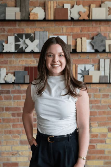 Molly Metcalf is the project coordinator for Meg & Co Custom Idaho Home Builder